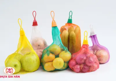 TÚI LƯỚI NHỰA - GIẢI PHÁP TIỆN LỢI CHO NÔNG SẢN VÀ HÀNG TIÊU DÙNG